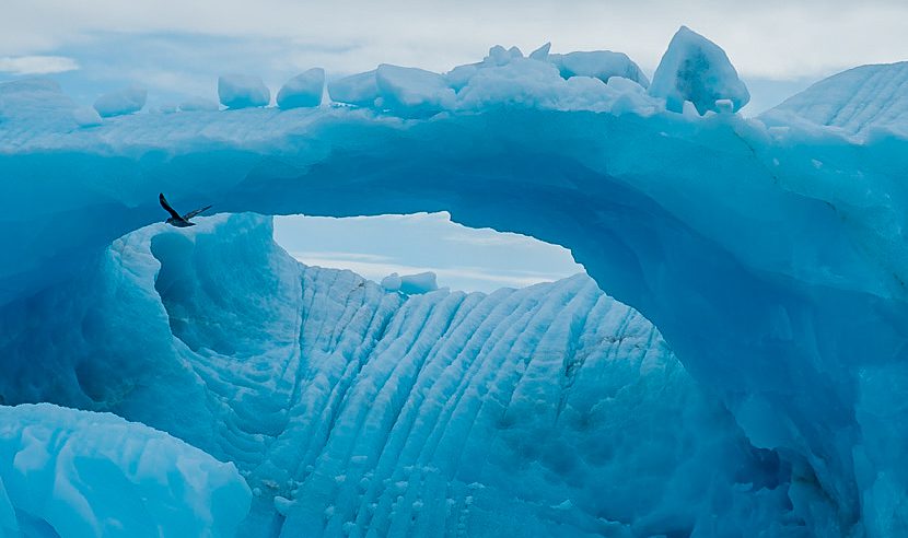 Arctic ice formations