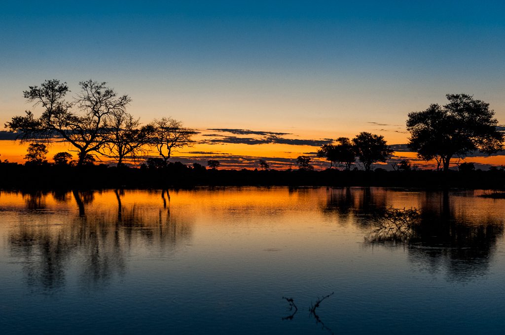 Botswana sunset