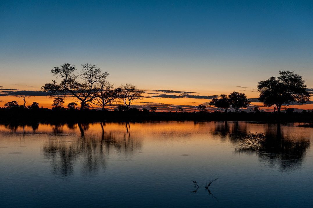 Botswana sunset